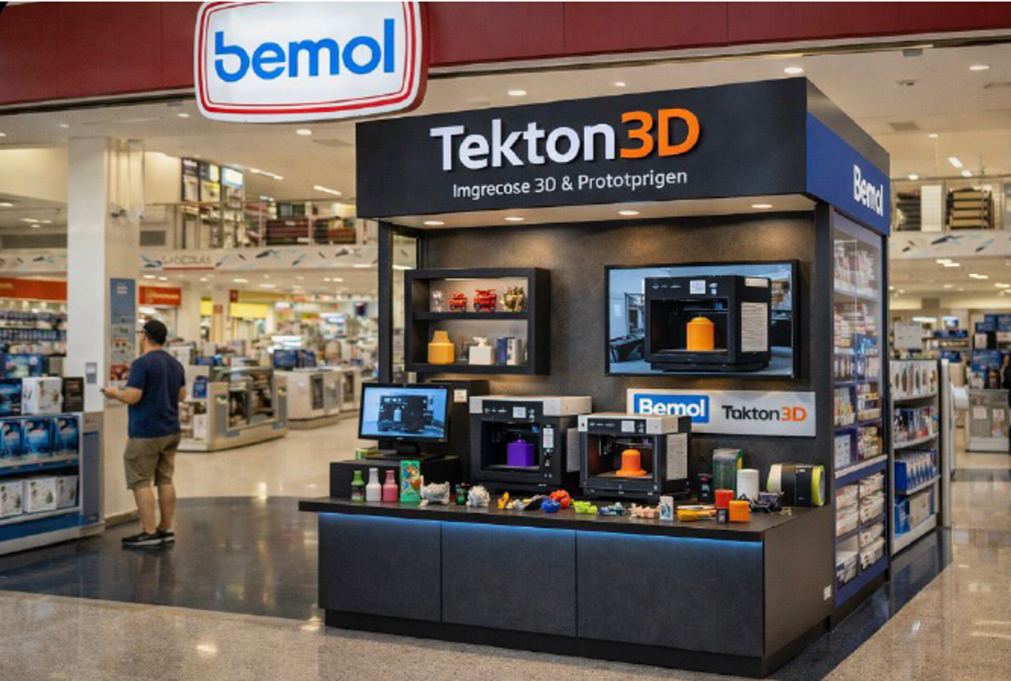 Corner Tekton3D na Bemol